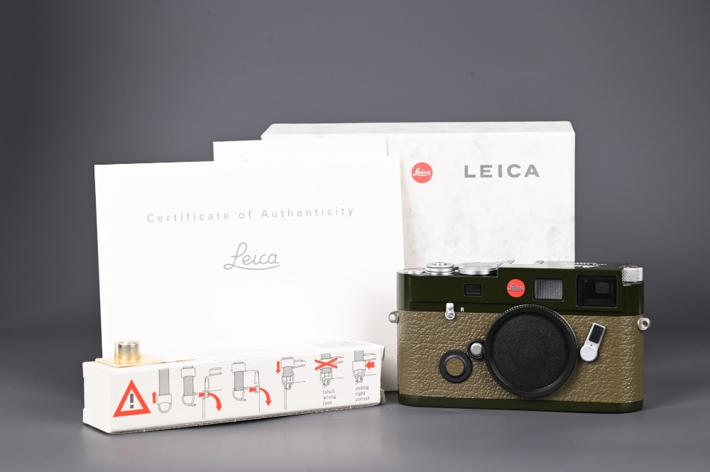 Picture of Leica M6 TTL 0.85 Olive Green Paint Finish Safari