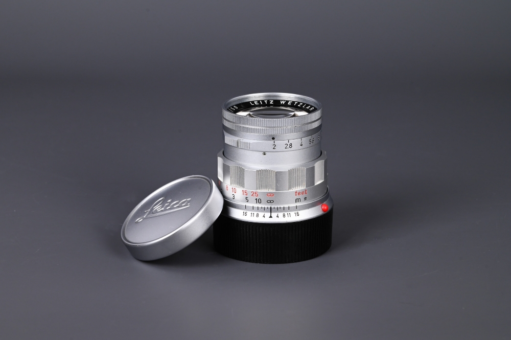 Picture of Leica Summicron-M 50mm f/2 Rigid Ver.1 Silver