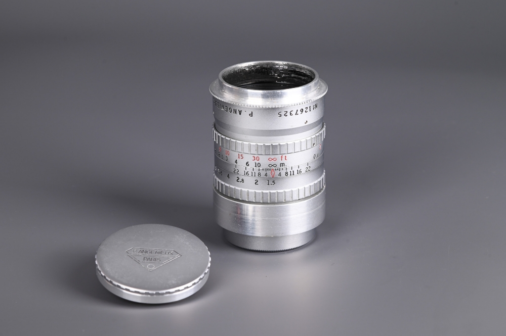 Picture of Angenieux Type S5 50mm f/1.5 Modified to Leica LTM Screw