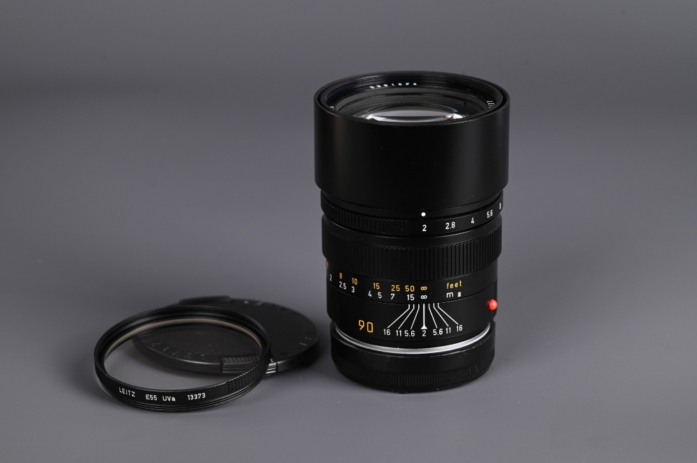 Picture of Leica Summicron-M 90mm f/2 Pre-ASPH E55 Black