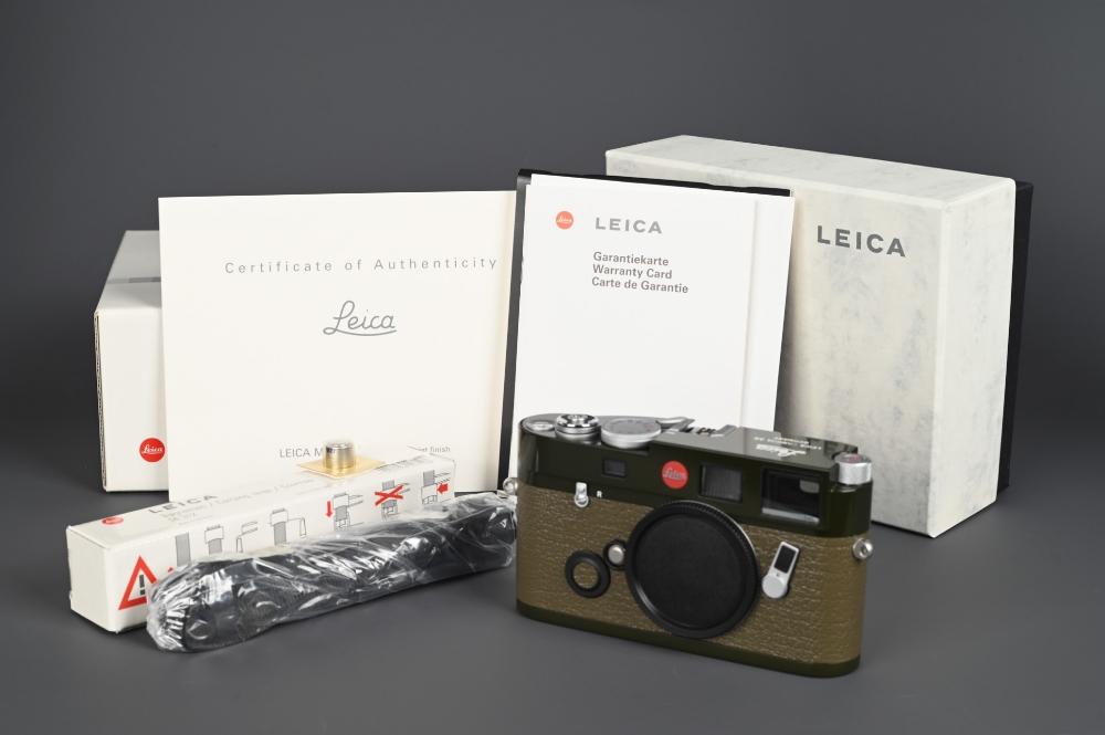 Picture of Leica M6 TTL 0.85 Olive Green Paint Finish Safari