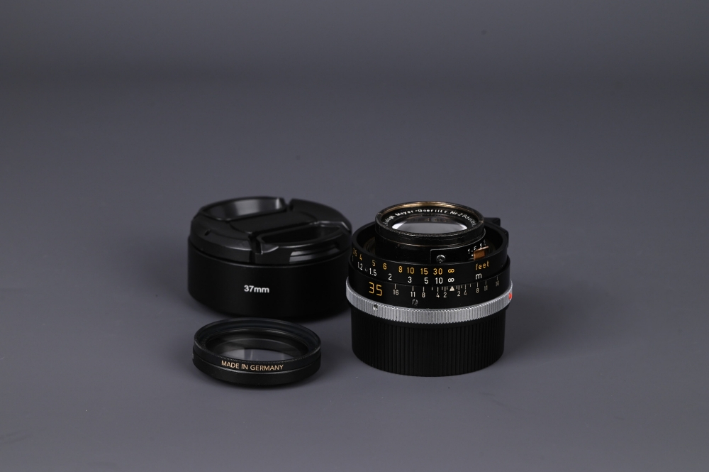 Picture of Hugo Meyer Kino-Plasmat 35mm f/1.5 Modified to Leica M