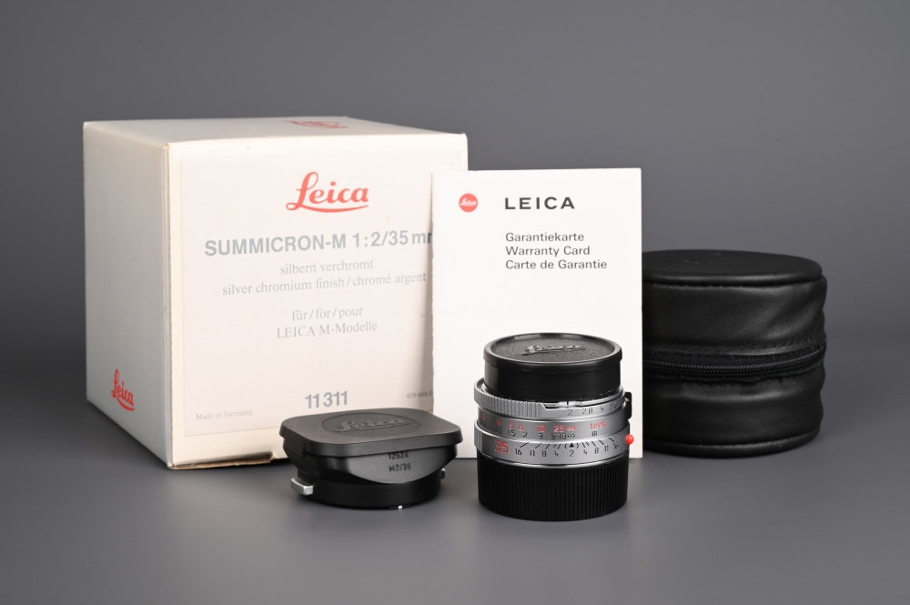 Picture of Leica Summicron-M 35mm f/2 Ver.4 Silver Chrome King of Bokeh KOB 7-element