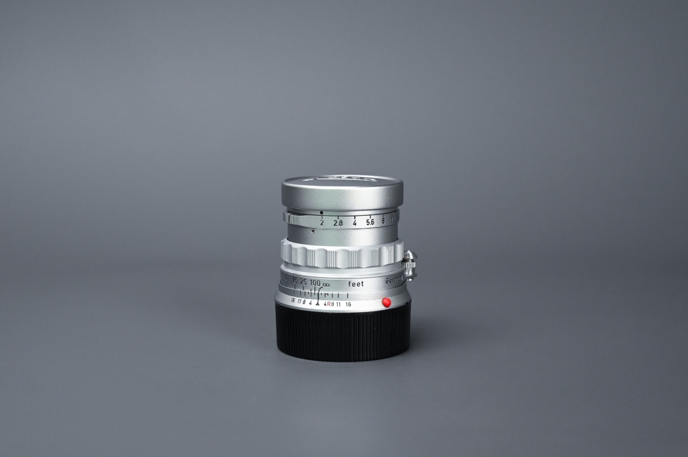 Picture of Leica Summicron-M 5cm f/2 Rigid Ver.1 Silver