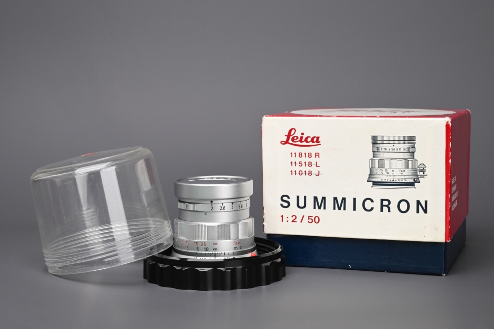 Picture of Leica Summicron-M 50mm f/2 Rigid Ver.2 Silver