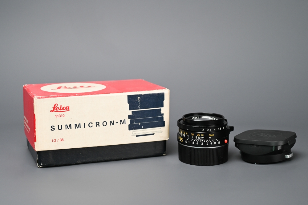 Picture of Leica Summicron-M 35mm f/2 Ver.4 7-element Canada Black