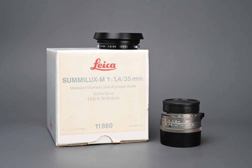 Picture of Leica Summilux-M 35mm f/1.4 Pre-ASPH Ver.2 Titanium Germany