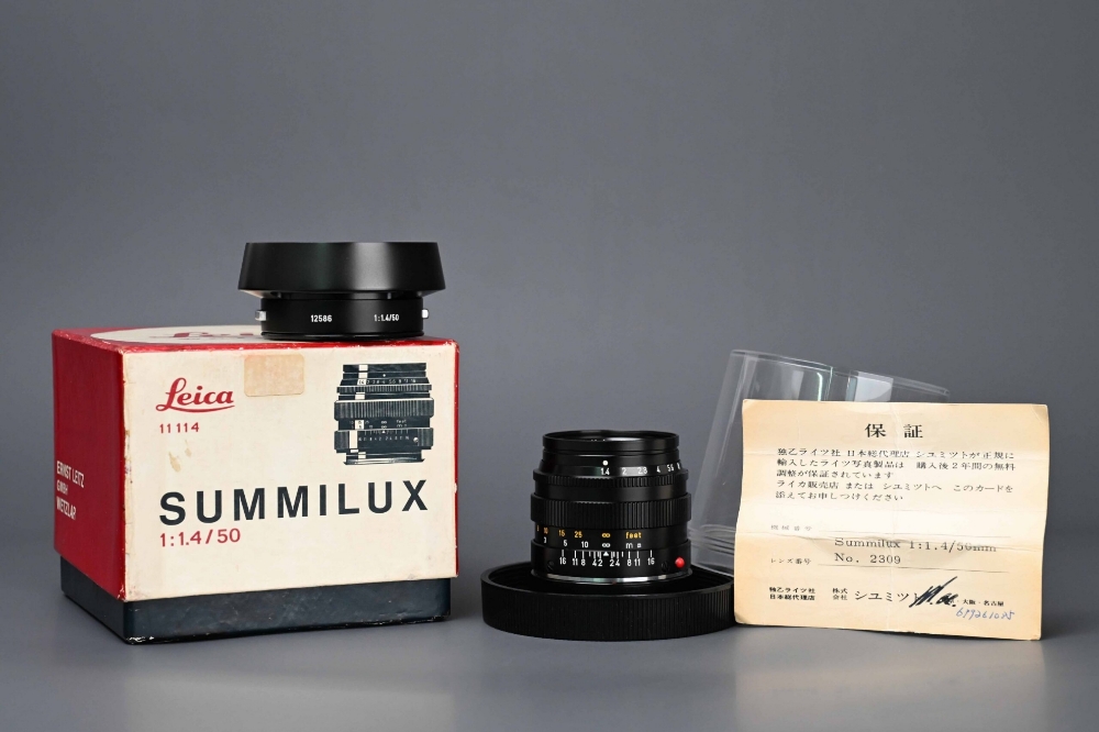 Picture of Leica Summilux-M 50mm f/1.4 Ver.2 Black