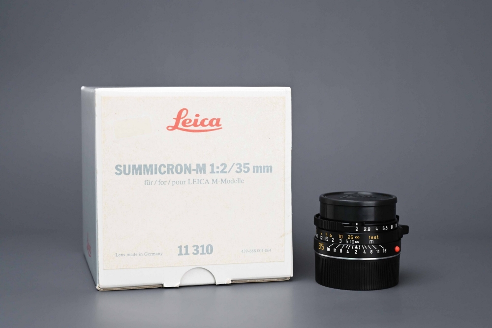 Picture of Leica Summicron-M 35mm f/2 Ver.4 Black Germany King of Bokeh KOB 7-element