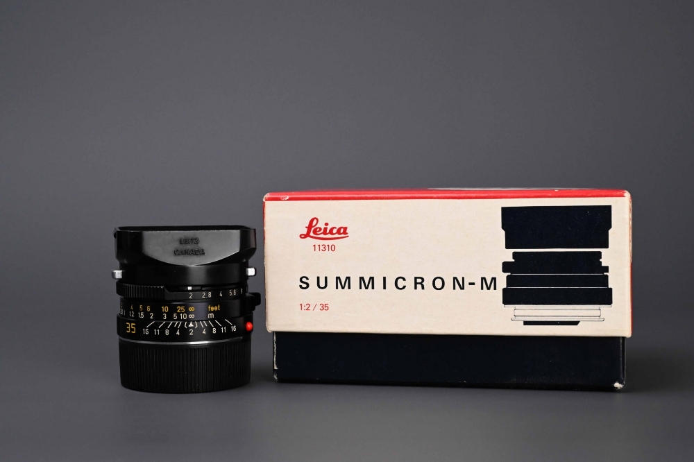 Picture of Leica Summicron-M 35mm f/2 Ver.4 Black Canada King of Bokeh KOB 7-element