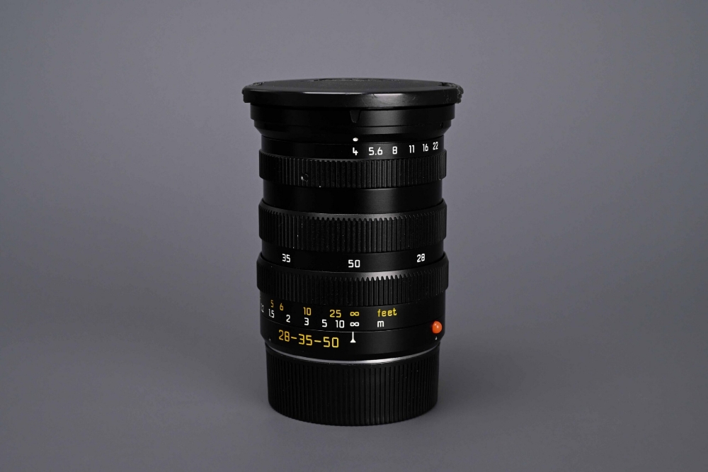 Picture of Leica Tri-Elmar-M 28-35-50mm f/4 ASPH Ver.1 E55 Black