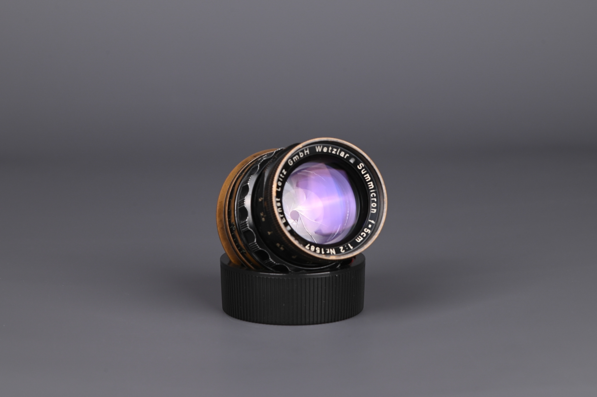 Picture of Leica Summicron-M 5cm f/2 Rigid Ver.1 Black Paint