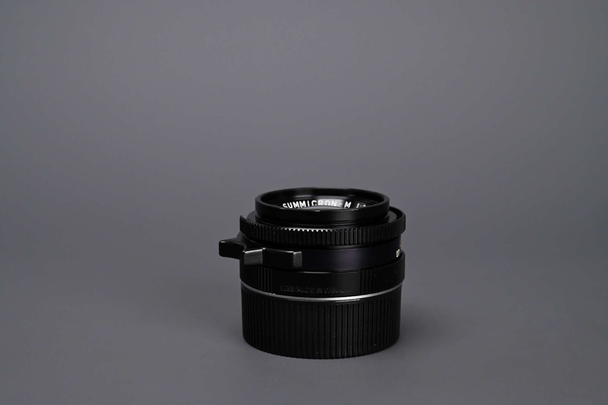 Picture of Leica Summicron-M 35mm f/2 Ver.4 Black Canada King of Bokeh KOB 7-element