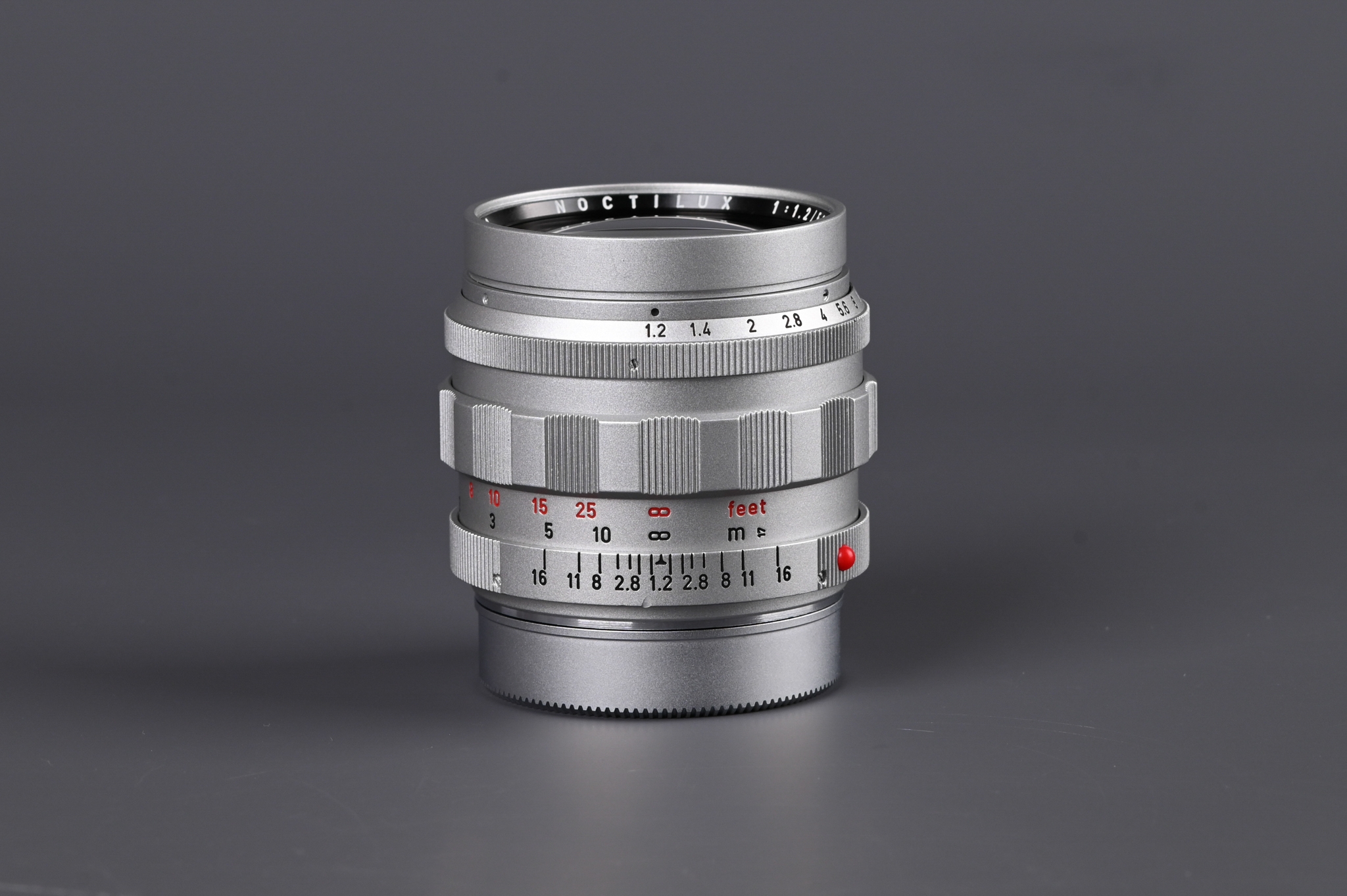 Picture of Leica Noctilux-M 50mm f/1.2 AA Double ASPH Kanto Repainted Silver