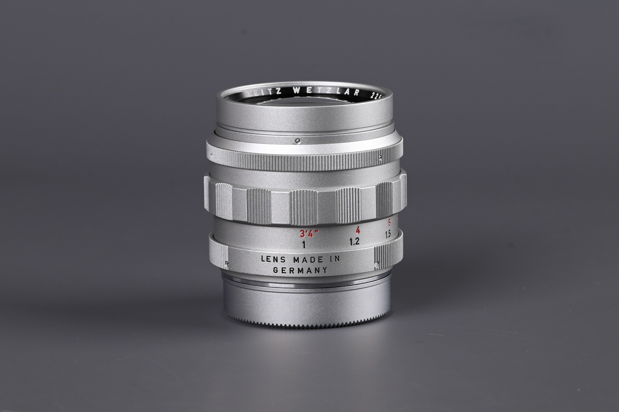 Picture of Leica Noctilux-M 50mm f/1.2 AA Double ASPH Kanto Repainted Silver