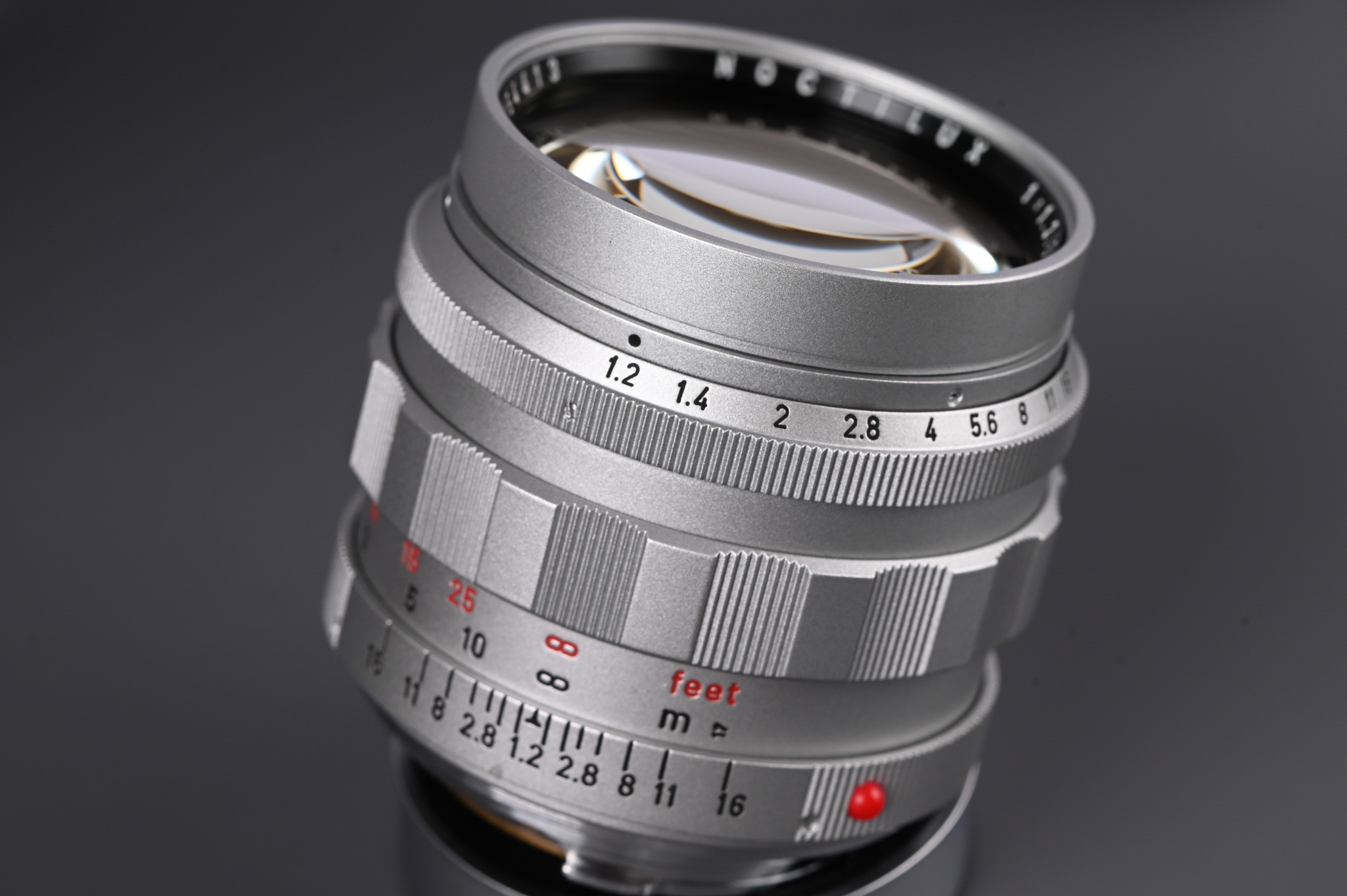 Picture of Leica Noctilux-M 50mm f/1.2 AA Double ASPH Kanto Repainted Silver