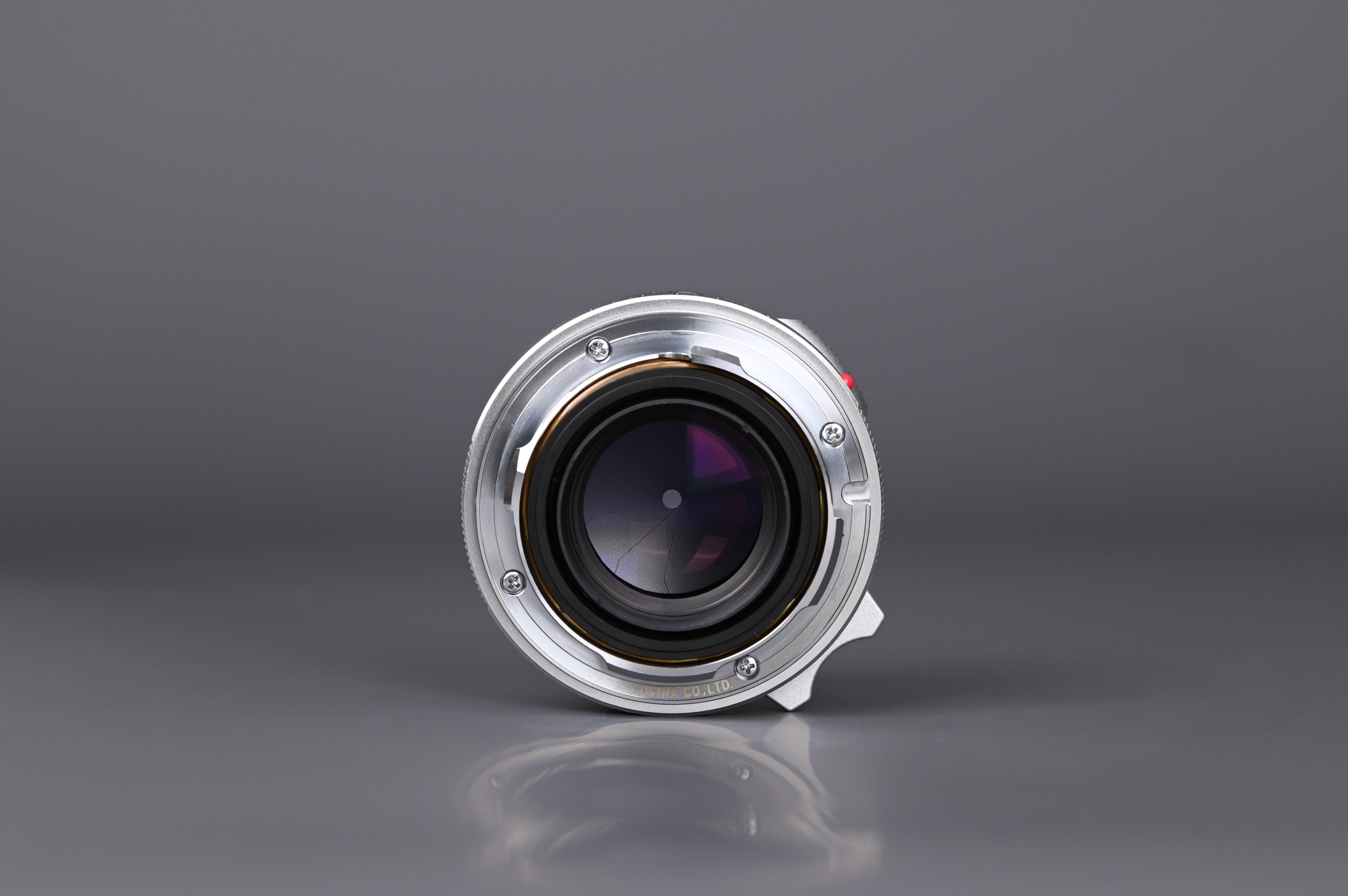 Picture of Voigtlander Nokton Classic 35mm f/1.4 Silver Map Camera Special edition M Steel Rim