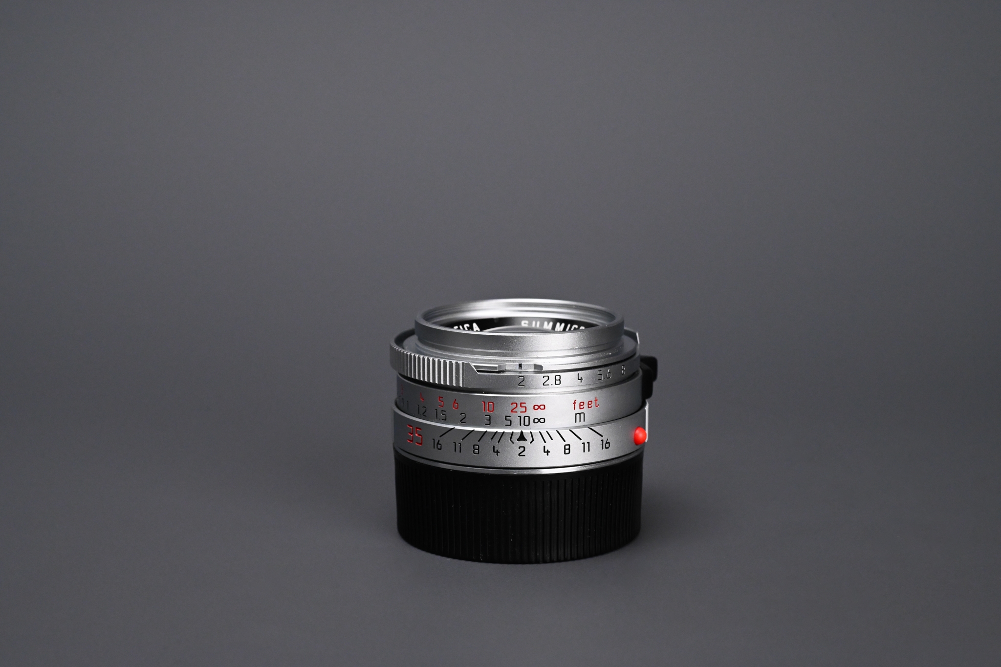 Picture of Leica Summicron-M 35mm f/2 Ver.4 Silver Chrome KOB 7-element