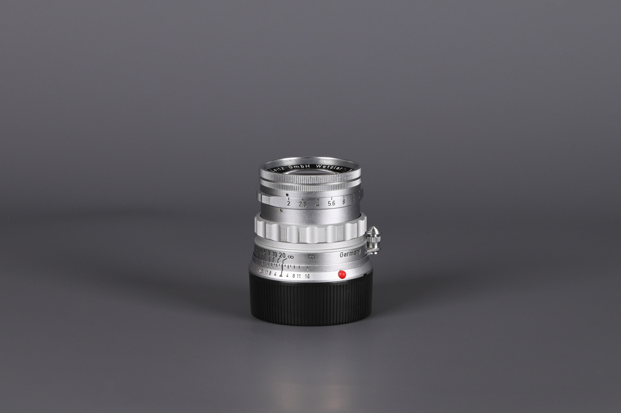 Picture of Leica Summicron-M 5cm f/2 Rigid Ver.1 Silver