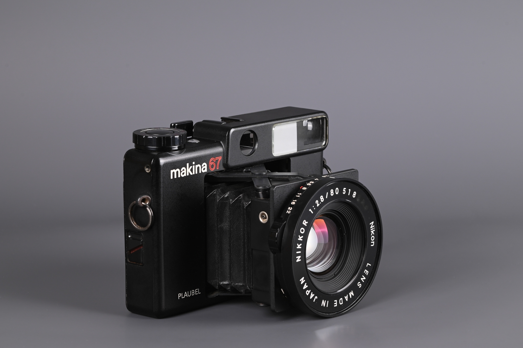 Picture of Makina 67 with Nikkor 80mm f/2.8