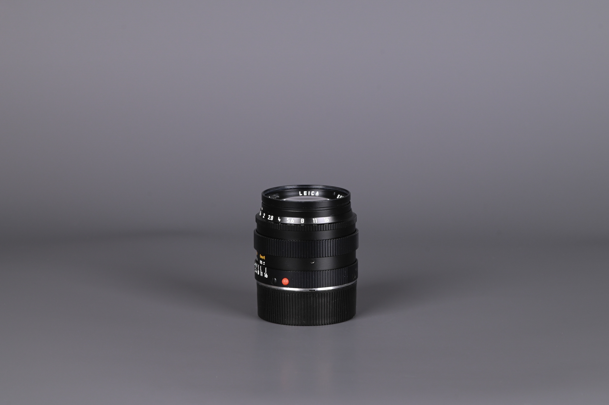 Picture of Leica Summilux-M 50mm f/1.4 Ver.2 Black E43 Amber Coating