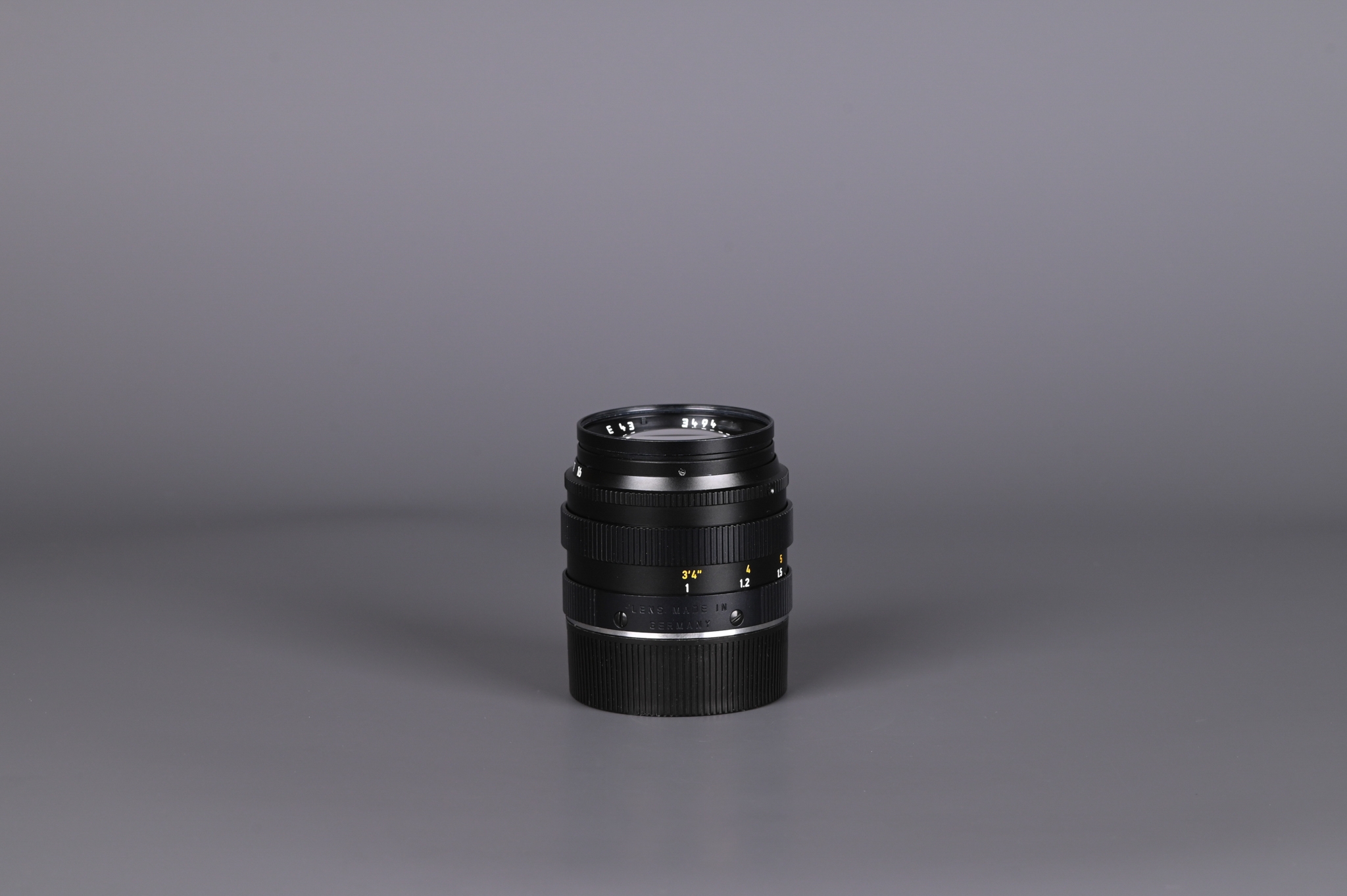 Picture of Leica Summilux-M 50mm f/1.4 Ver.2 Black E43 Amber Coating