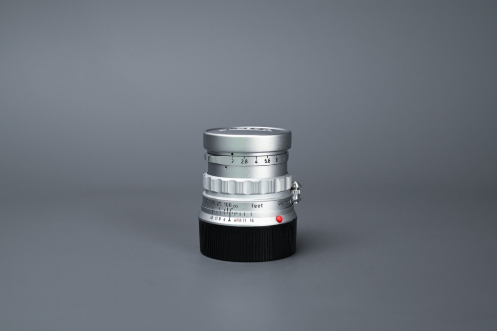 Picture of Leica Summicron-M 5cm f/2 Rigid Ver.1 Silver