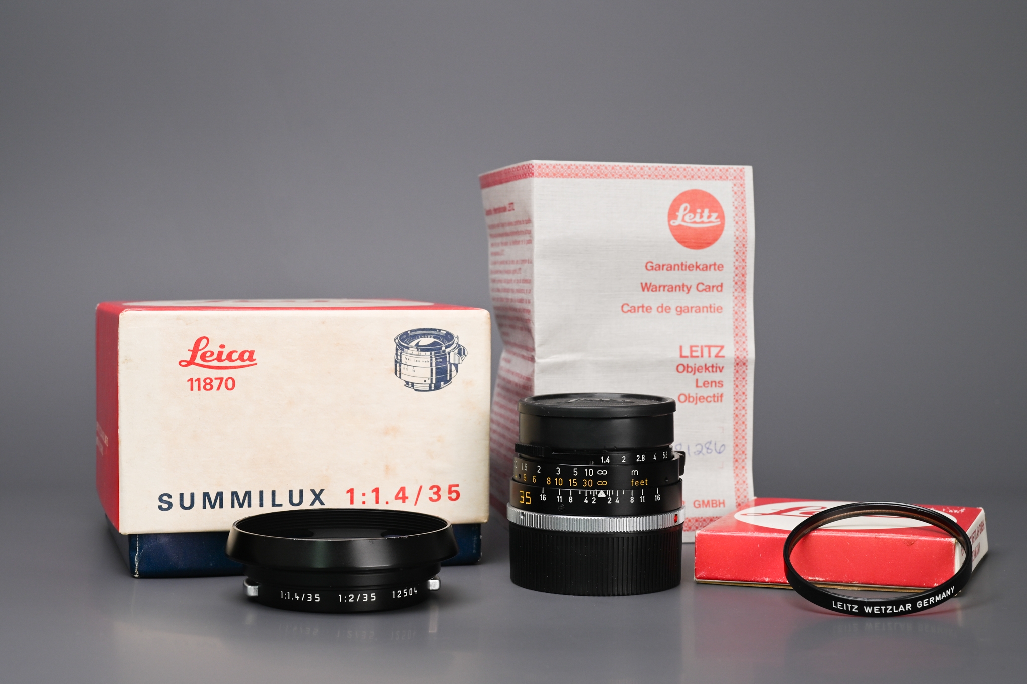 Picture of Leica Summilux-M 35mm f/1.4 Ver.2 Pre-ASPH Canada