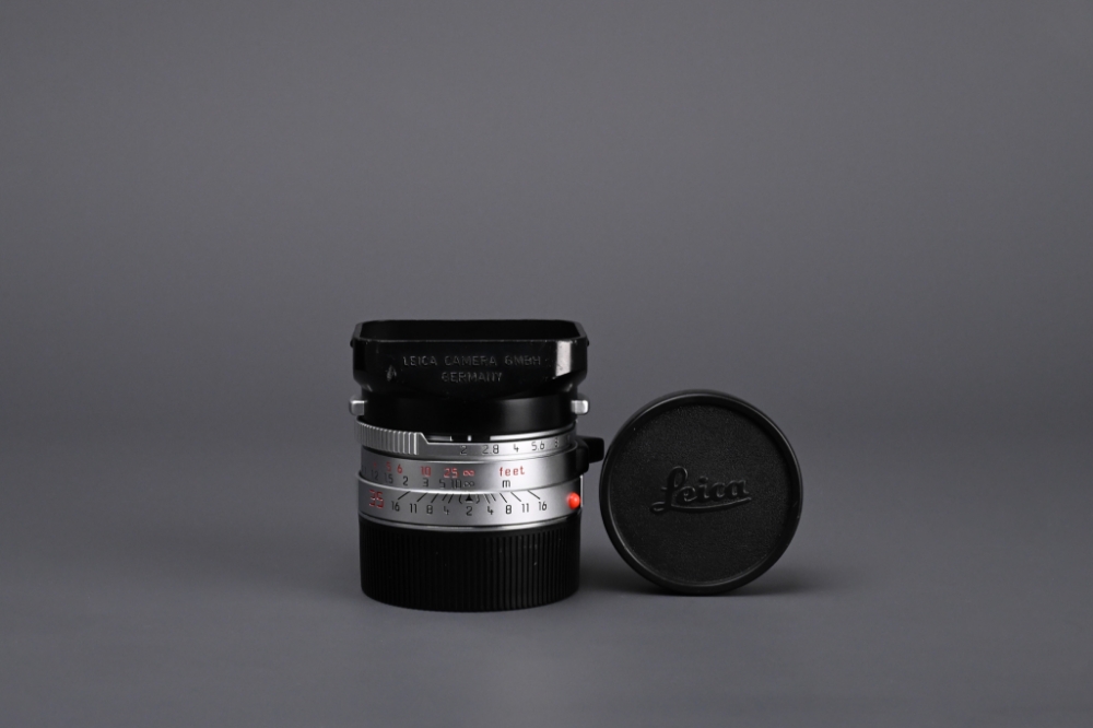 Picture of Leica Summicron-M 35mm f/2 Ver.4 Silver Chrome King of Bokeh KOB 7-element