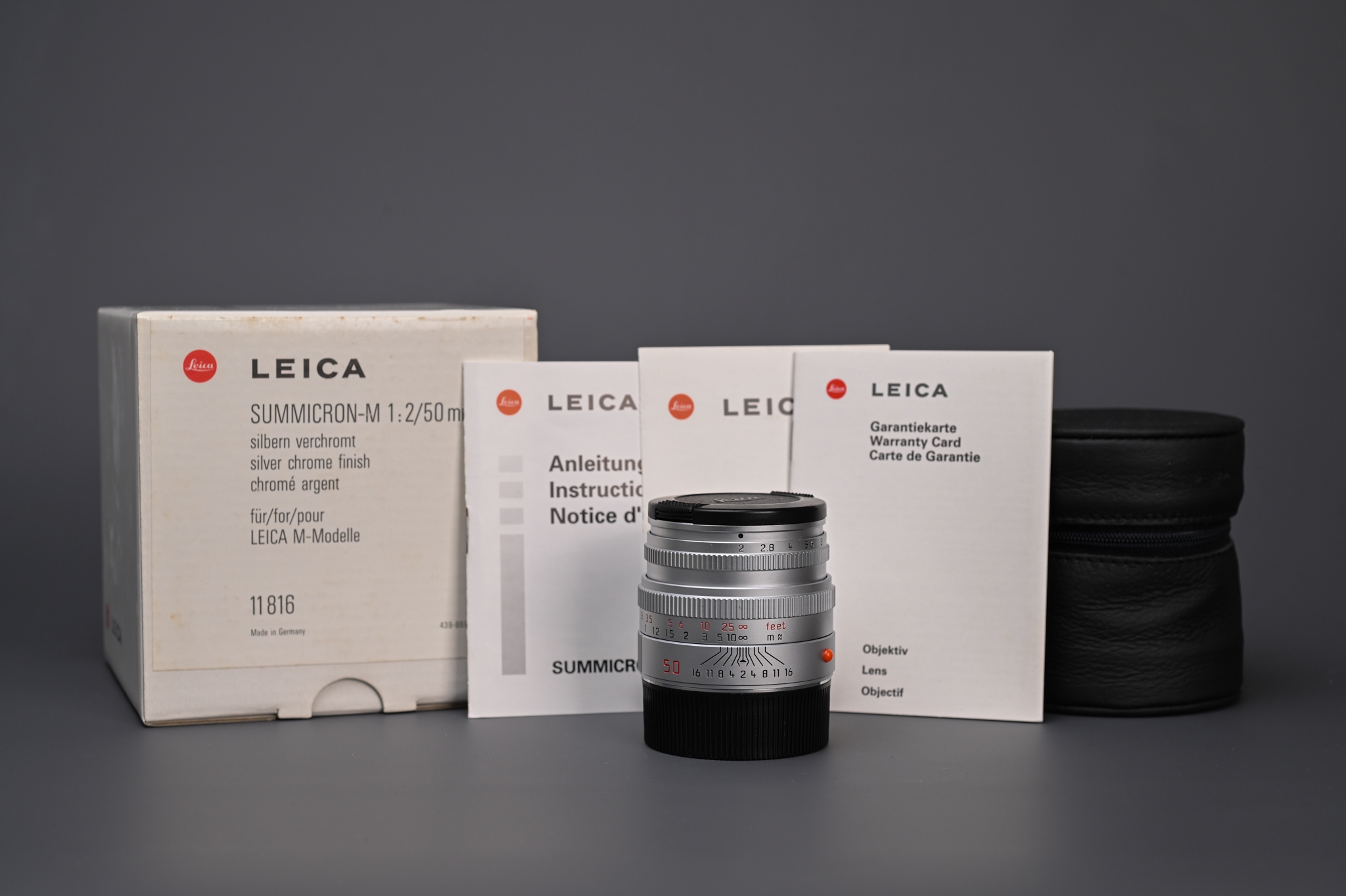 Picture of Leica Summicron-M 50mm f/2 Silver