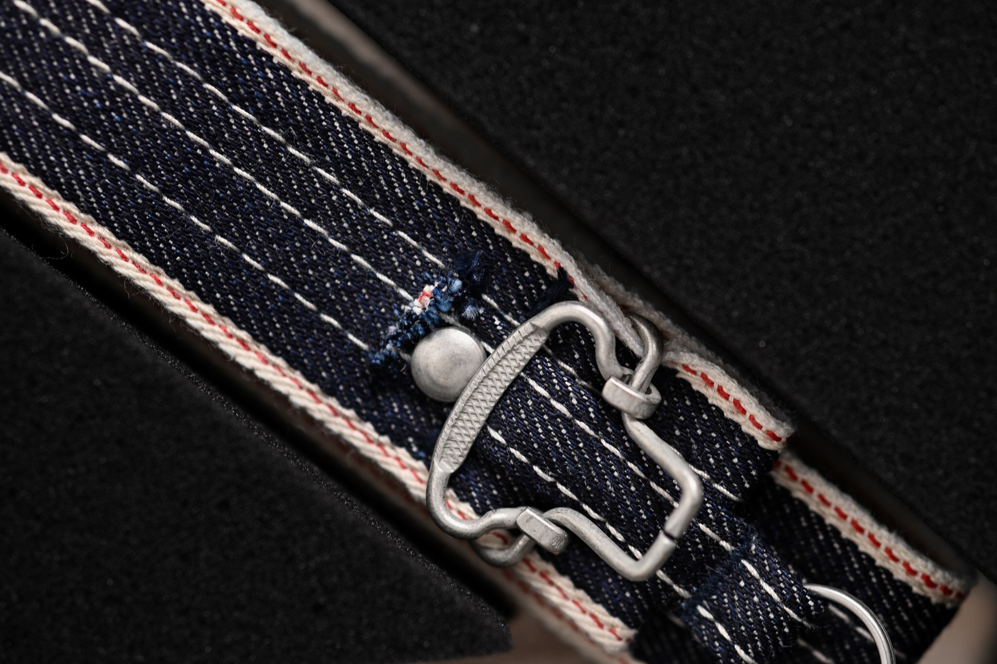 Picture of RMC Japan x LSKamera Selvage Denim Camera Strap (Long, 120cm)