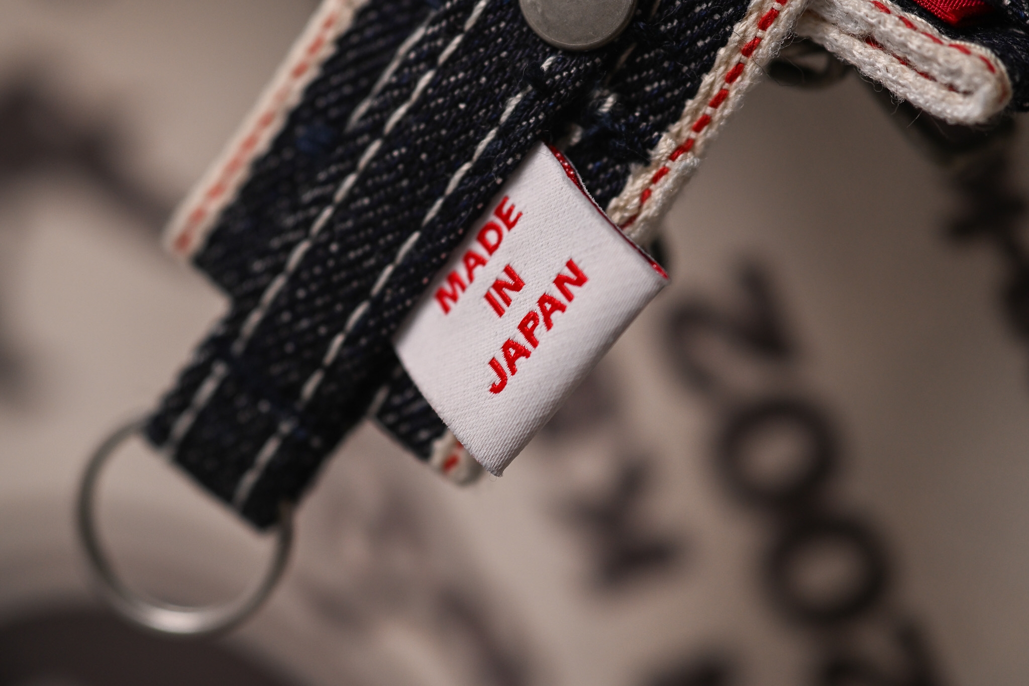 Picture of RMC Japan x LSKamera Selvage Denim Camera Strap (Long, 120cm)