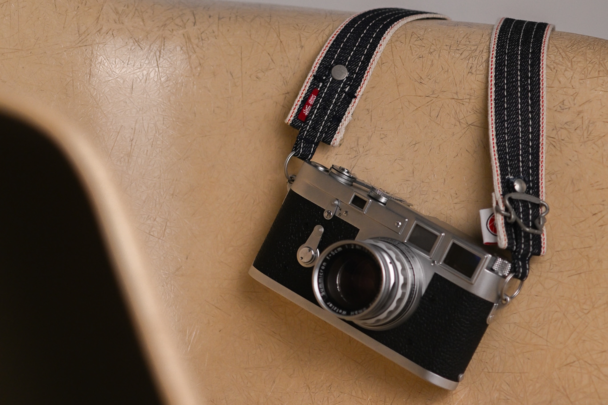 Picture of RMC Japan x LSKamera Selvage Denim Camera Strap (Long, 120cm)