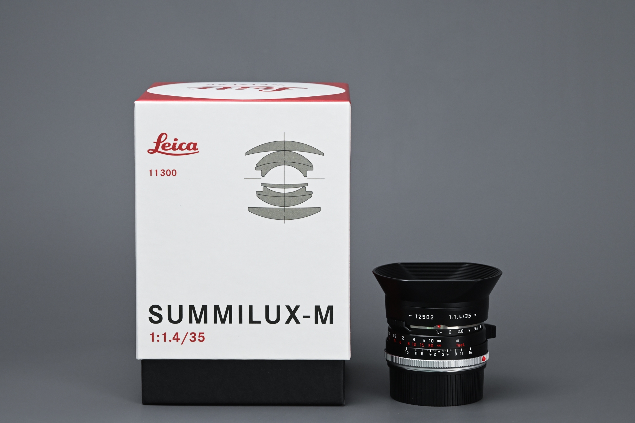 Picture of Leica Summilux-M 35mm f/2 Black Steel Rim Reissue