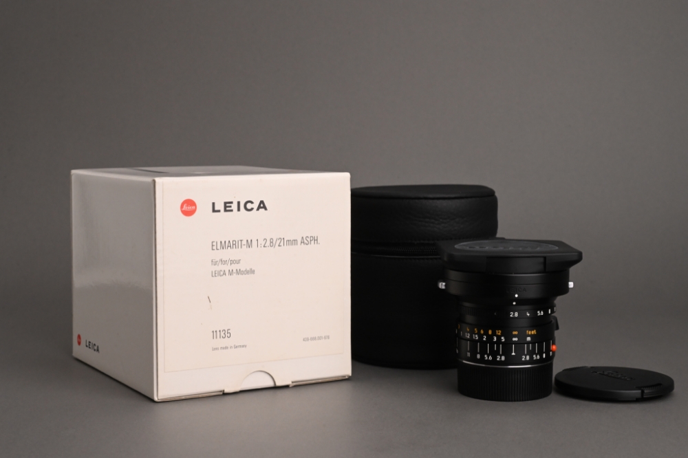 Picture of Leica Elmarit-M 21mm f/2.8 ASPH Black with 6-bit