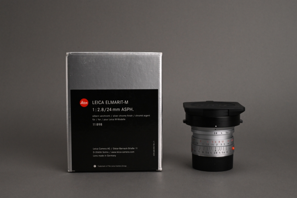 Picture of Leica Elmarit-M 24mm f/2.8 ASPH Silver with 6-bit