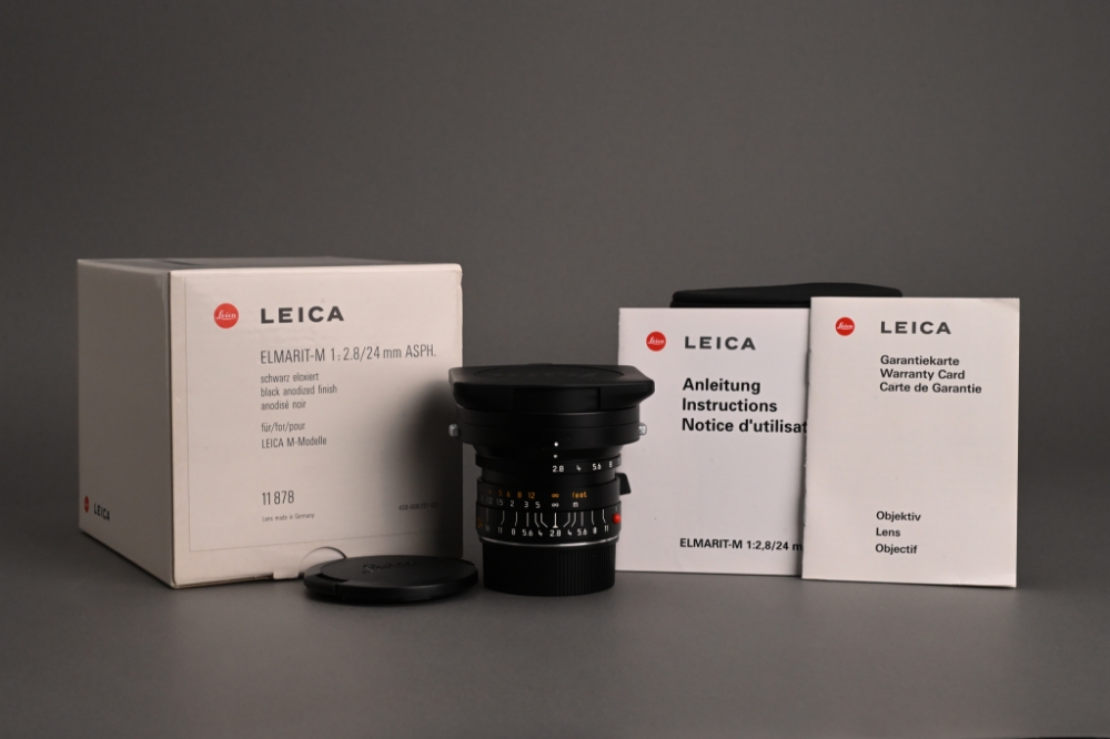 Picture of Leica Elmarit-M 24mm f/2.8 ASPH Black with 6-bit