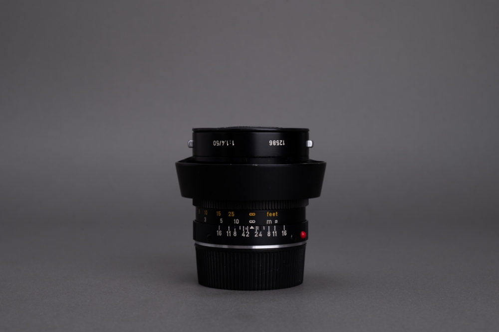 Picture of Leica Summilux-M 50mm f/1.4 Ver.2 Black E43 Amber Coating