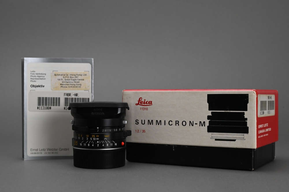 Picture of Leica Summicron-M 35mm f/2 Ver.4 Black Canada King of Bokeh KOB 7-element