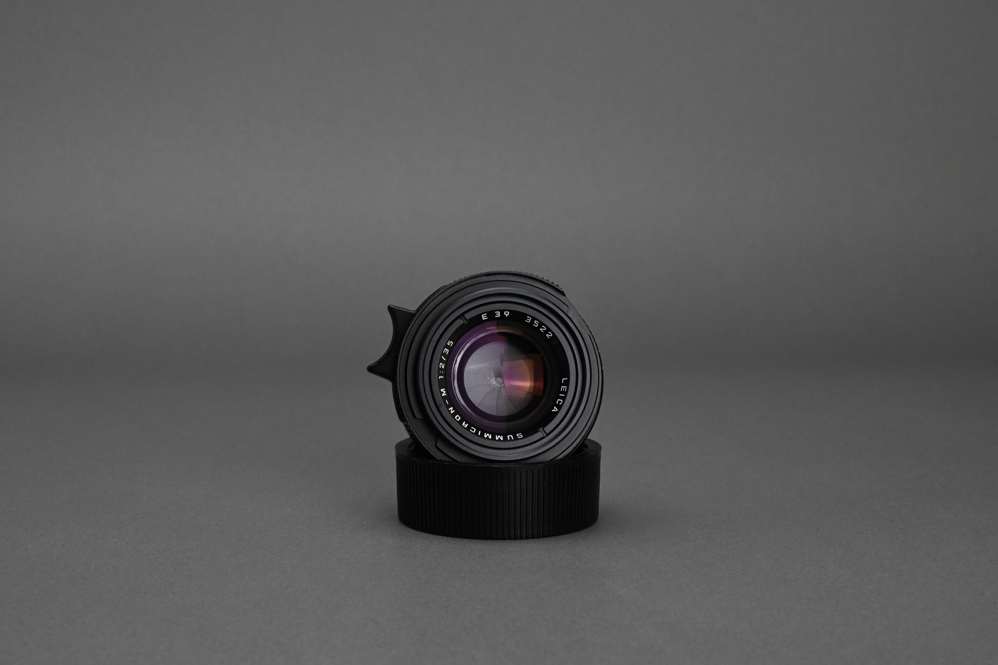 Picture of Leica Summicron-M 35mm f/2 Ver.4 Black Germany King of Bokeh KOB 7-element