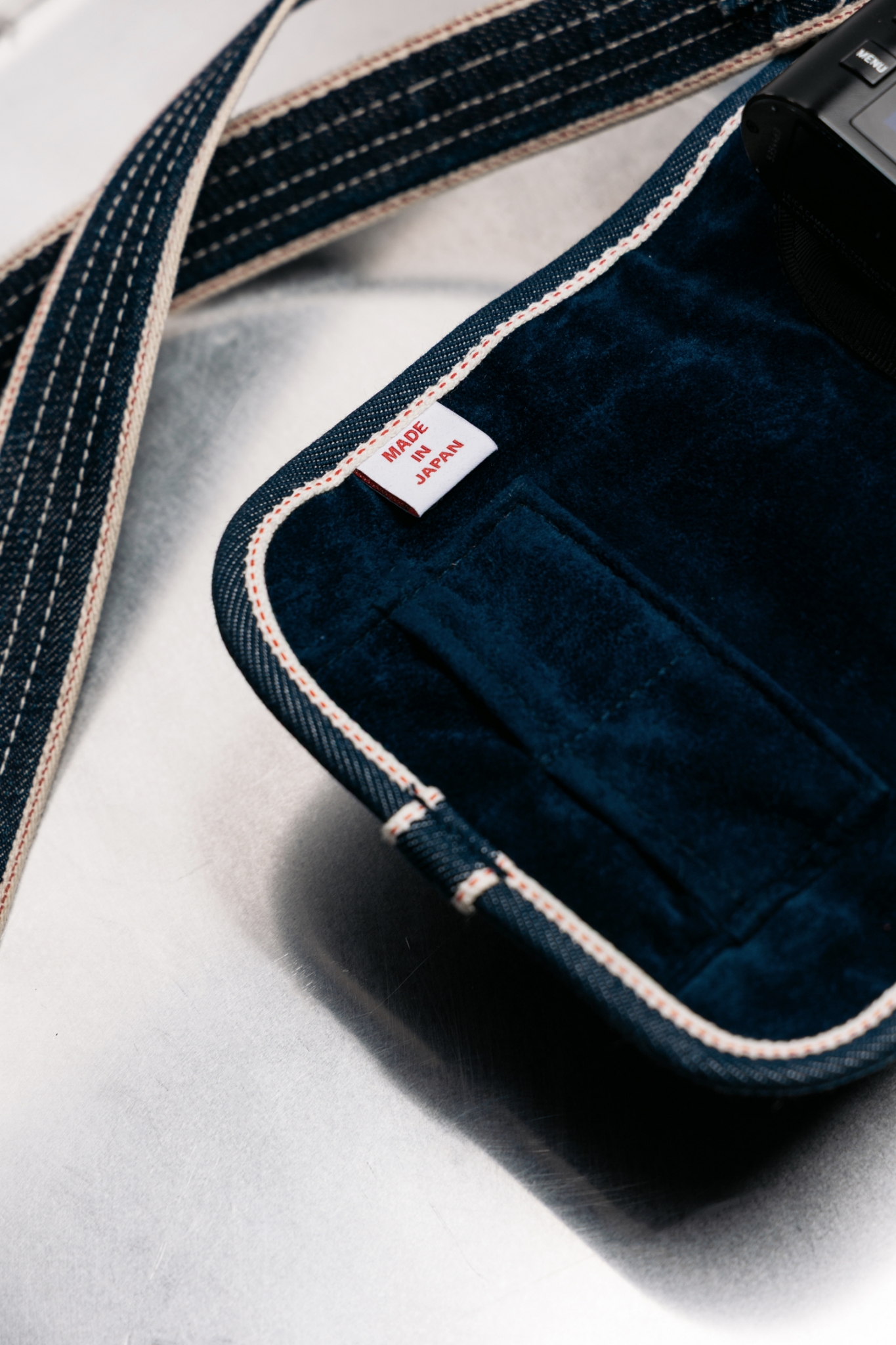 Picture of RMC Japan x LSKamera Selvage Denim Camera Strap - Standard (Big Size)