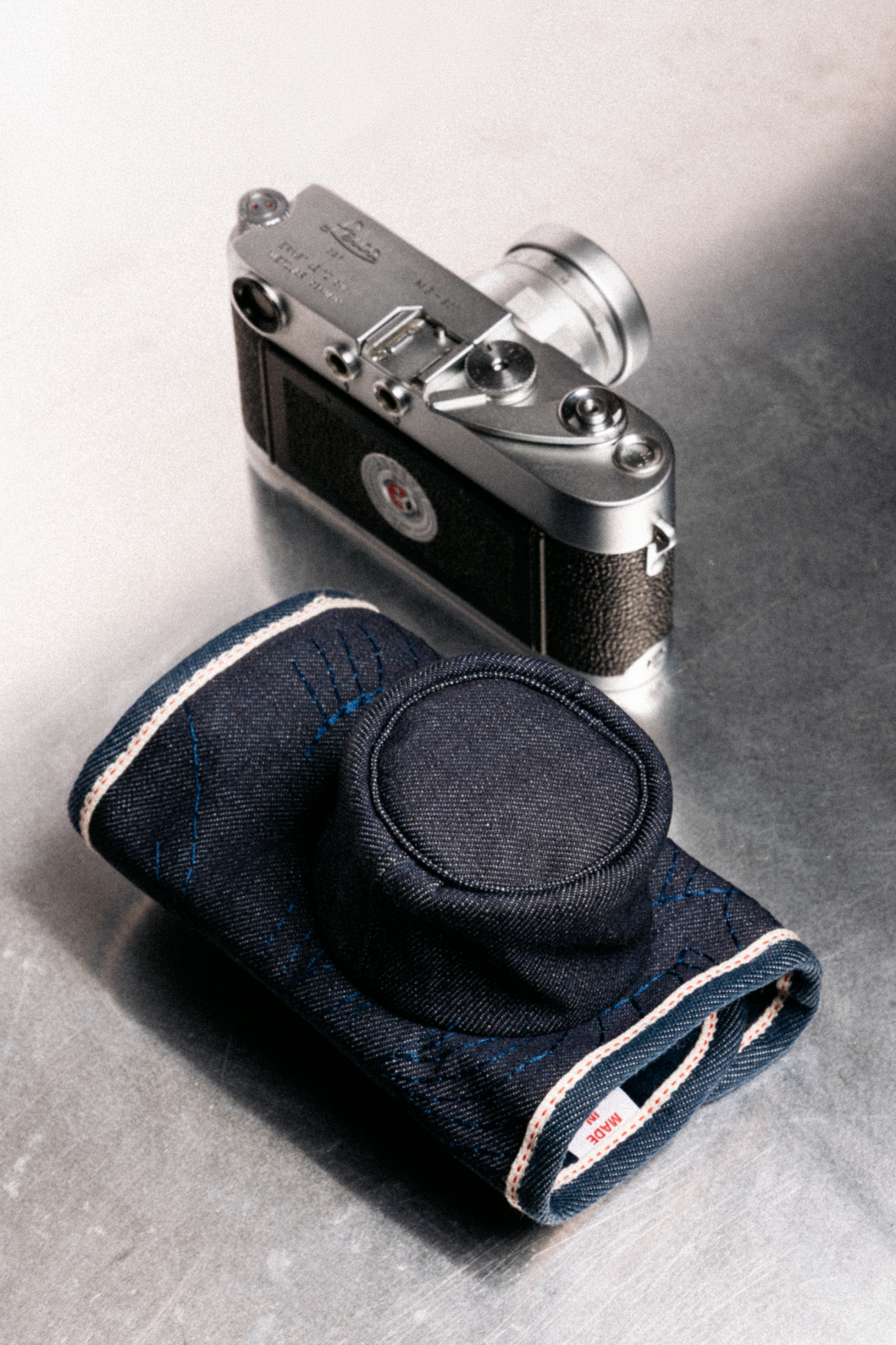 Picture of RMC Japan x LSKamera Selvage Denim Camera Strap - Classic (Small Size)