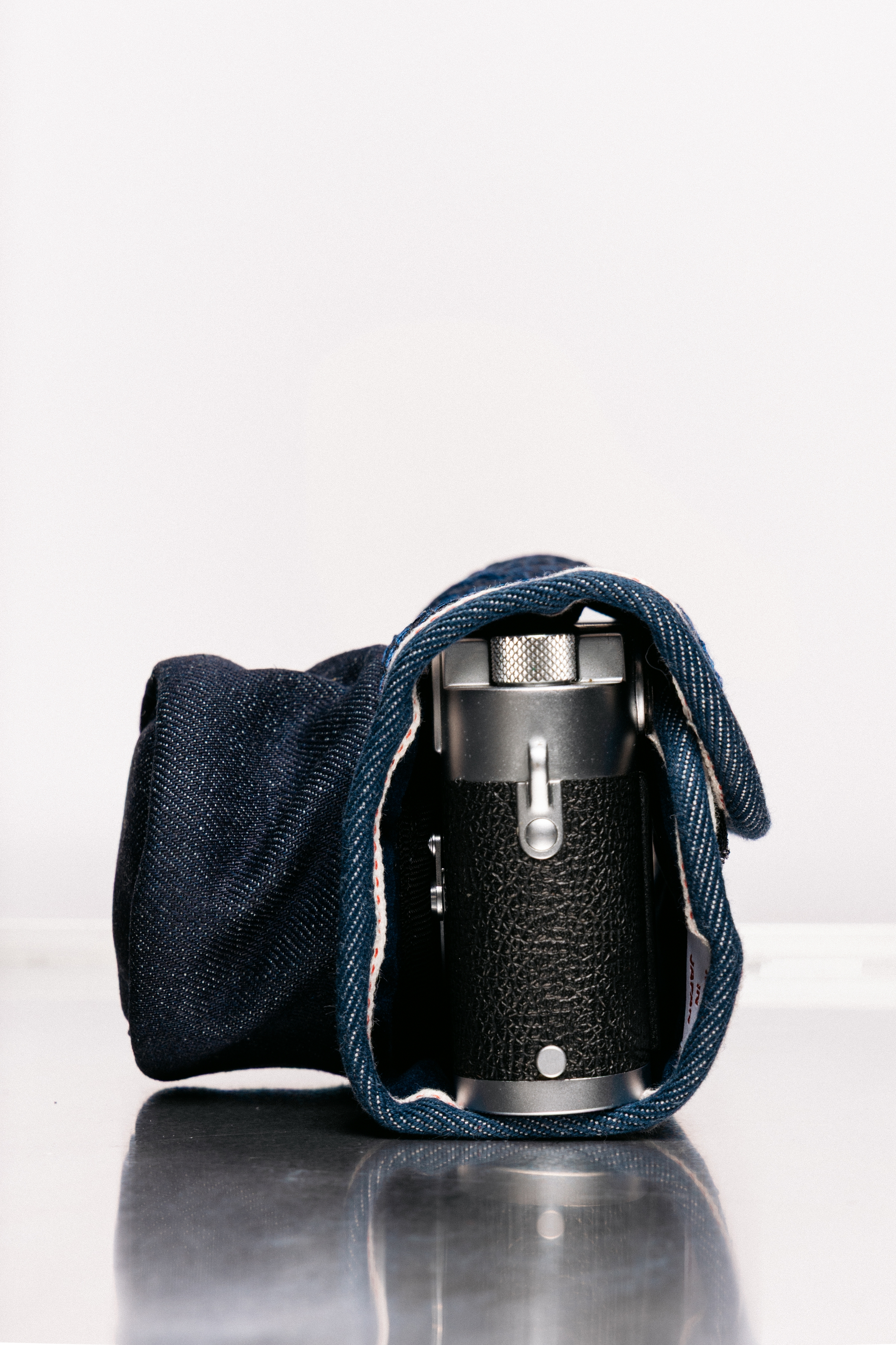 Picture of RMC Japan x LSKamera Selvage Denim Camera Strap - Classic (Small Size)