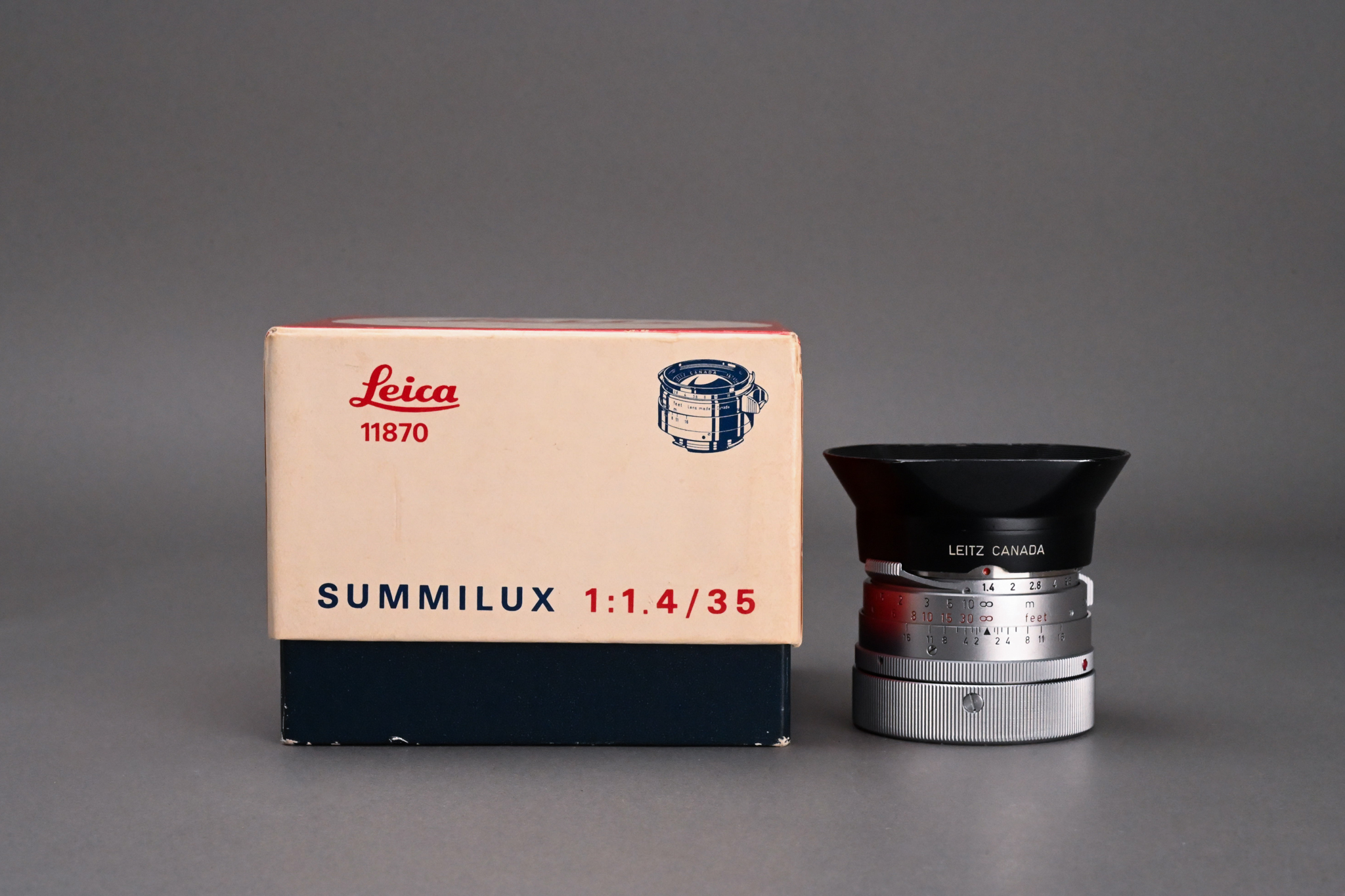 Picture of Leica Summilux-M 35mm f/1.4 Ver.1 Steel Rim M2