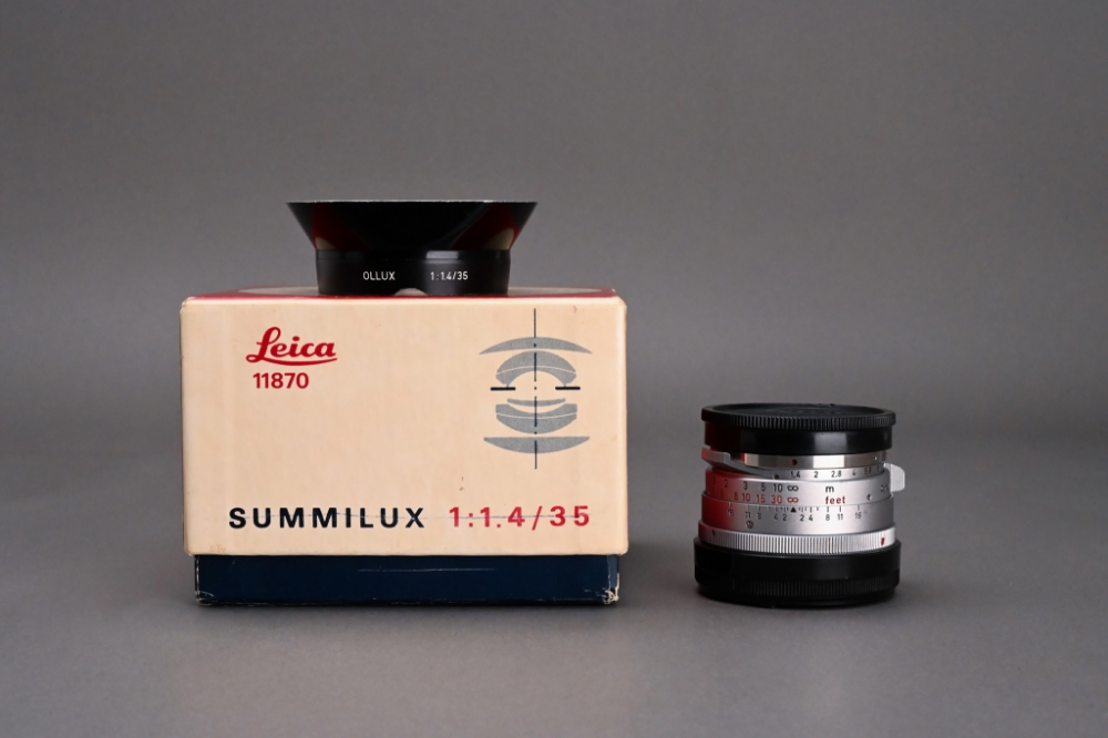 Picture of Leica Summilux-M 35mm f/1.4 Ver.1 Steel Rim
