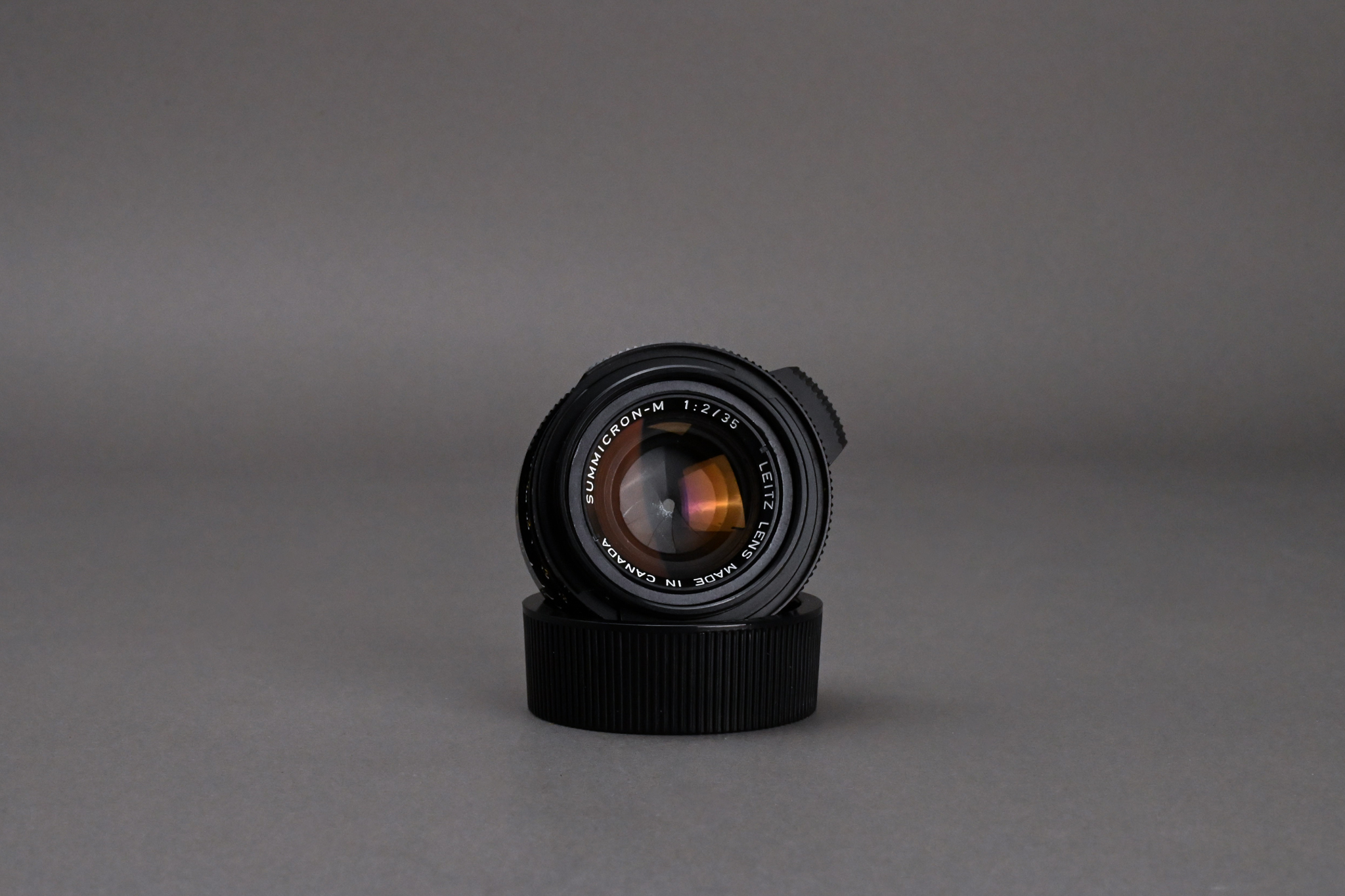 Picture of Leica Summicron-M 35mm f/2 Ver.4 7-element Canada Black Tiger Claw