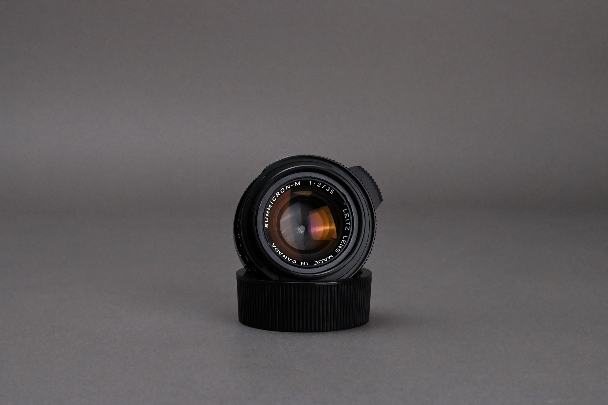 Picture of Leica Summicron-M 35mm f/2 Ver.4 7-element Canada Black Tiger Claw