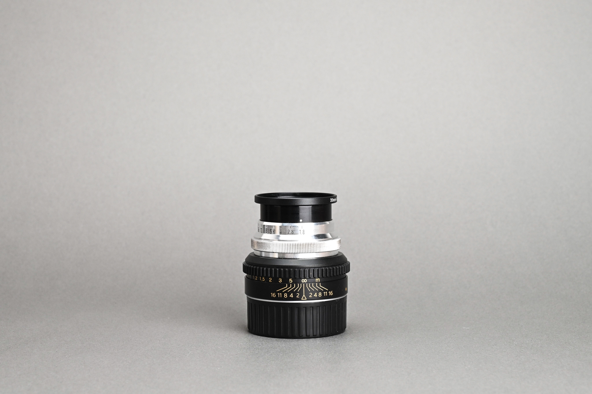 Picture of Angenieux Type S1 50mm f/1.8 Modified to M