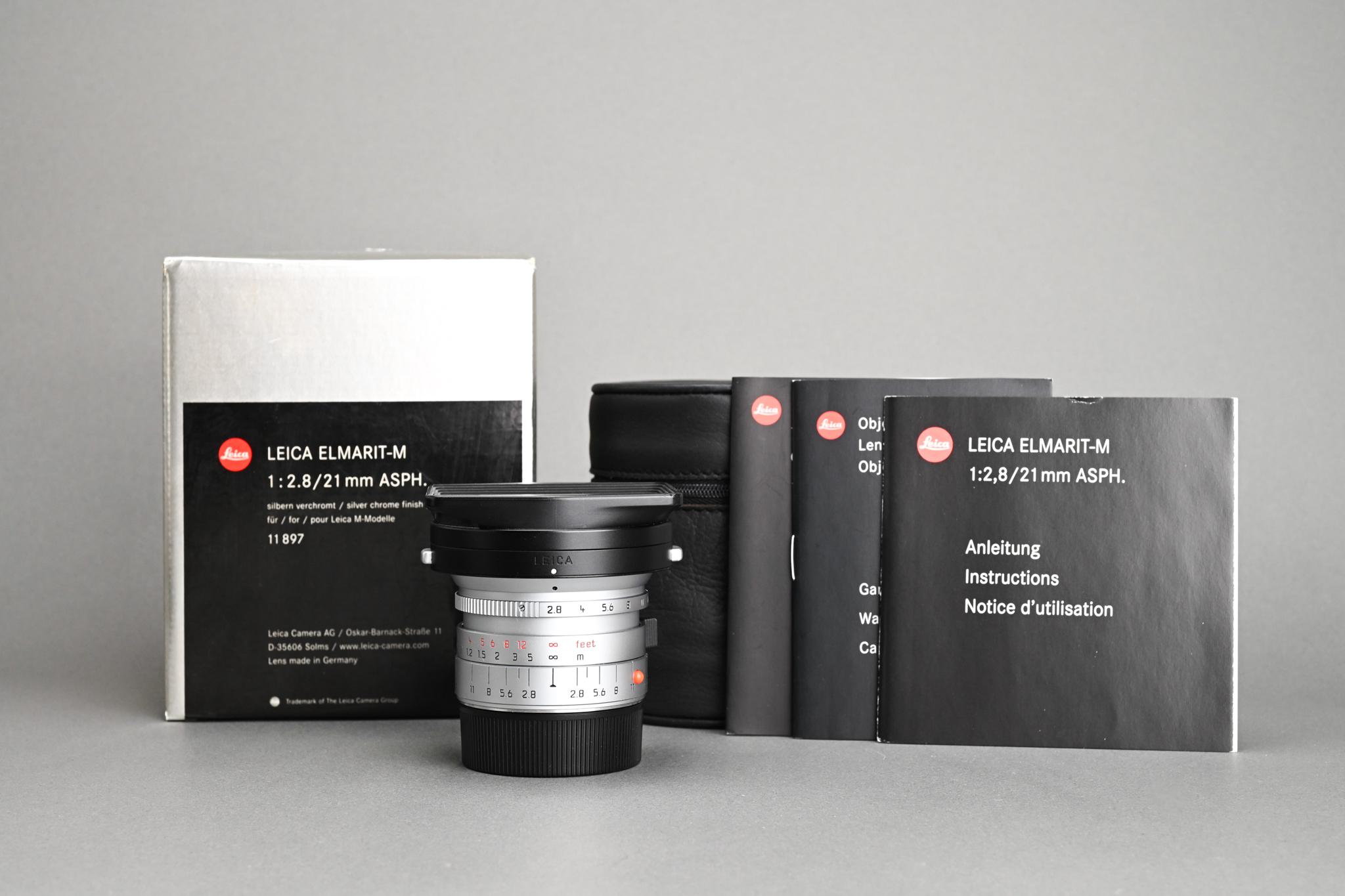 Picture of Leica Elmarit-M 21mm f/2.8 ASPH Silver Chrome 6-bit