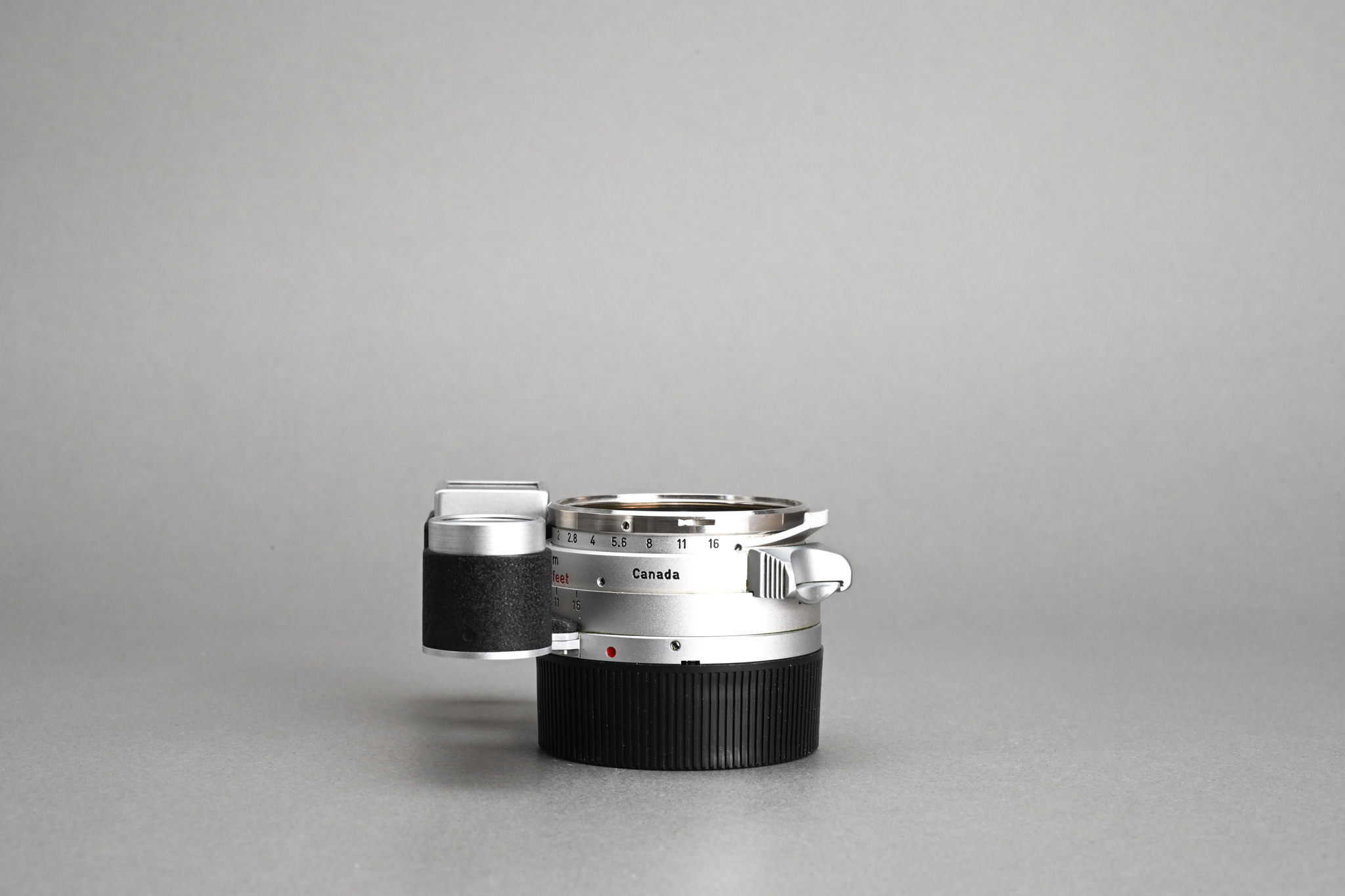 Picture of Leica Summilux-M 35mm f/1.4 Ver.1 Steel Rim Silver Chrome M3